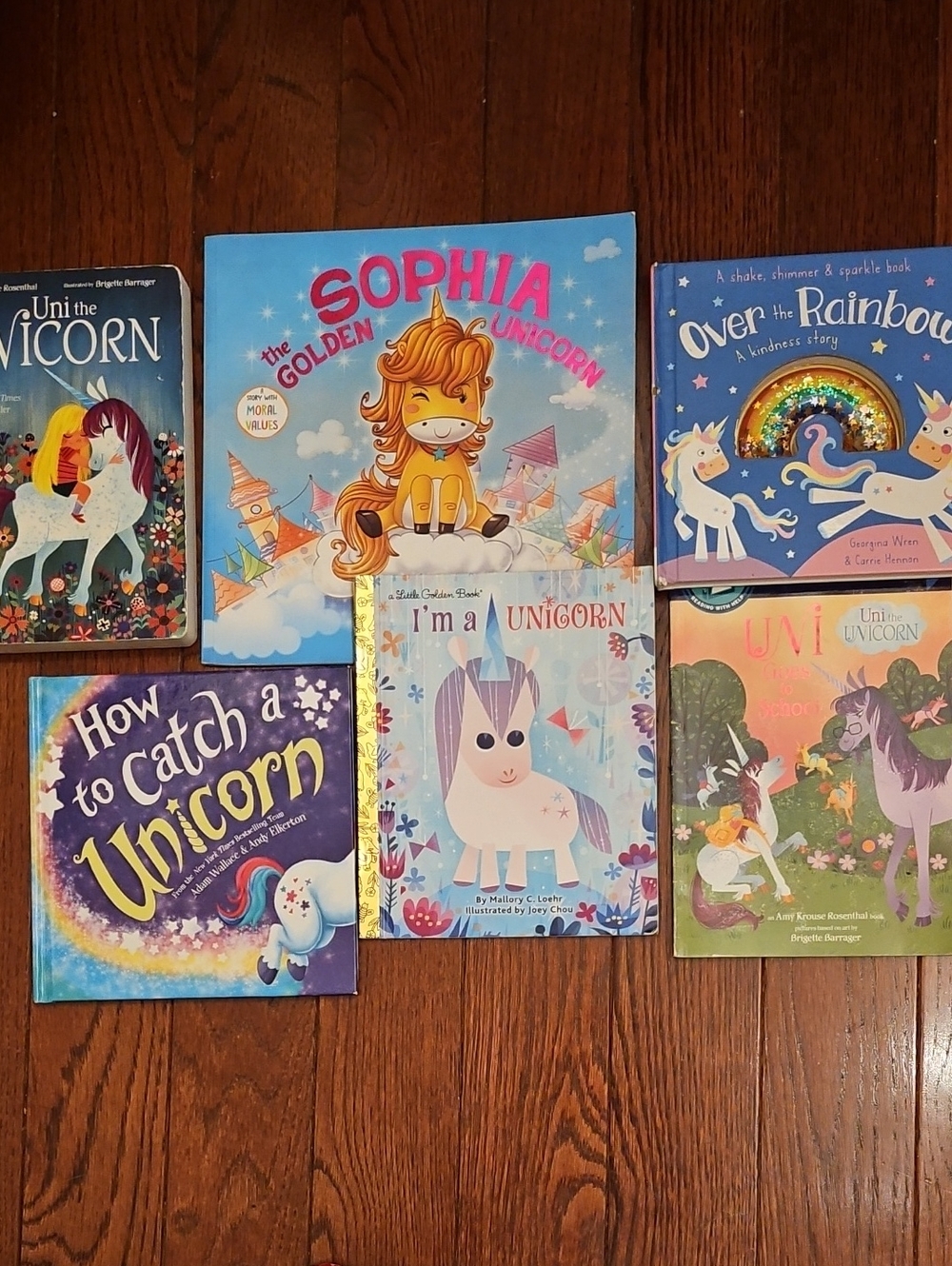 Unicorn Kids Book Set of 6